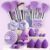 33pcs 33 pieces of professional makeup set includes 13 makeup brushes, soft and fluffy professional foundation make-up brush, face repair brush, powder brush, eye shadow brush, eyebrow b, Purple