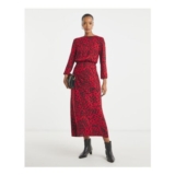 3/4 Sleeve Midi Tea Dress