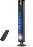 35 Tower Fan – 35dB Quiet Standing Fan, 70 Oscillating Tower Fan with Remote, 3 Speeds, Night Light, 12H Timer, LED Display, Sleep Mode, Cooling Fan for Bedroom, Living Room, Office