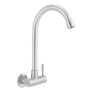 360 Swivel Kitchen Sink Faucet, Single Lever, Stainless Steel