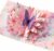 3D Pop Up Flower Birthday Cards for Mum Luxury Butterfly Greeting Card for Wife Girlfriend Handmade Romantic Anniversary Card for Valentines Day, Mothers Day, Anniversary, Birthday