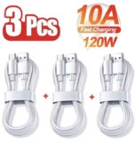 3PCS 100W 10A USB Type C USB Cable Super Fast Charging, 1m. Sold by Super Deals Wholesale Factory Store