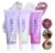 3Pcs Body Glitter Gel Set, Face and Body Gel Sequins Shimmer Liquid Eyeshadow, Mermaid Sequins Liquid Holographic Chunky Glitter