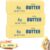3Pcs Butter Squishy, Sensory Fidget for Stress Relief and Focus Enhancement, Soft Squeeze Sensory for Anxiety Management, Set of Three 14 cm Printed Butter Sticks