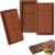 3Pcs Silicone Chocolate Moulds, Large Thick Moulds for Filling, Easy Release Candy Moulds (A)