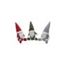 3pcs Christmas Gonk Plush Ornament Solid Colour Nordic Gnome Doll