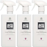 3x Autoglym Instant Tyre Dressing, 500ml – Easy To Use Tyre Spray for a Gloss or Matte Finish (3 For 2) S&S £15.91