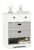 4-Drawer Dresser Modern Chest Storage Organizer – White (Delivery Only) – Sold & Shipped by FDS Corporation Limited