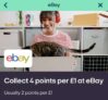 4 Nectar points per £1 ebay spend via Nectar site