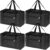 4 Pack Cabin Bags 40x20x25 for Ryanair Airlines, Foldable Underseat Cabin Bag Travel Duffel Bag Holdall Tote Carry on Luggage Overnight for Women and Men (40 x 20 x 25 cm)