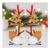 4-Pack Christmas Reindeer Antler Hair Clips