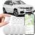 4 Pack GPS Tracker for Vehicles,Tracker Device for Vehicles,Car GPS Tracker for Cars Hidden,Car Tracker (Only iOS) No Monthly Fee Waterproof Shell Works with Apple Find My(iOS Only)