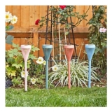 4 Pack Solar-Powered LED Outdoor Stake Lights – Free C&C – Selected Stores