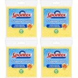 4 Packs Spontex 5 Sponge Cloths (S&S £4.87)