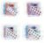 4 Pcs Mini Cash Saving Binder Set, £5000 £2100 £1000 £500 Money Saving Wallet with Cash Envelopes, Reusable PVC Budget Binder for Cash Stuffing Portable Storage Folder for Home, Office, Family Finance