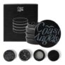 4-Piece Herb Grinder, 2.1 in (53 Mm)