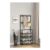 4 Tier Shoe Shelf Storage Organizer with Hooks Clothes Hanger Garment Rack