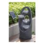 4-Tier Solar Powered Garden Water Fountain