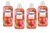 4 X Comfort Perfume Creations Strawberry & Lily Fabric Conditioner with Motion-Activated Fragrance Technology 30 washes (900 ml)
