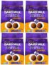 4 x Cadbury Dairy Milk Chocolate Orange Flavour Giant Buttons 100g (£4.09 / £3.50 with S&S)