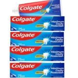 4 x Colgate Maximum Cavity Protection Toothpaste 75ml ( £3.30 with voucher max S&S)