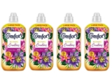 4 x Comfort Perfume Creations Passion Bloom Fabric Conditioner 45 washes (1.35 L)