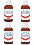 4 x Corsodyl Mouthwash Gum Disease Treatment for Adult, Mint 300ml (£12.57 / £10.78 with s&s)