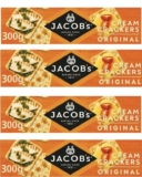 4 x JACOBS Original Cream Crackers, 300g ( 4 for 3 offer) £2.92 with s&s