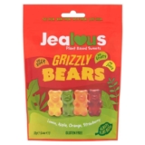 4 x JEALOUS SWEETS Plant based Grizzly Bears 125g (£4.20 S&S) 4 for 3 offer