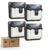 4 x Philips Solar Lights Motion Sensor 120 LEDs Solar Powered Security Lights,3 Lighting Modes, Waterproof, sold by Favourline-UK / FBA