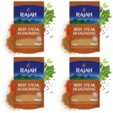 4 x Rajah Spices Beef Steak Seasoning Powder 100G (£3.35 / £2.75 on S&S)