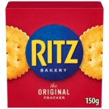 4 x Ritz Original Cracker Box 150g S&S 5/15% £2.94/£2.52