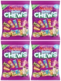 4 x Swizzels Curious Chew Sweets, Mixed Bag of Vegan Chewy Sweets, 171g (£2.60 / £2.40 on S&S)