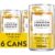 4 x The London Essence Co. Original Indian Tonic, Premium Cocktail Mixer, 150ml, Pack of 6 cans S&S 10/15% £6.12/£5.16
