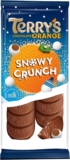 40 Terrys Chocolate Orange Snowy Crunch Bar 90g – Best Before 28/01/2027
