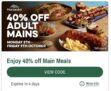 40% off Harvester this week