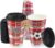 473 ml 24-Set Football Party Cups with Lids – World Cup Champion England Disposable Paper Cups for Fan Event Match-Day Decorations, A Salute To England, 1966 Champion, COME ON ENGLAND 2026