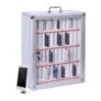 48-Slot Aluminum Cell Phone Locker Cabinet with Lock
