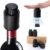 4Pcs Vacuum Wine Stopper with Date Marker, Reusable Vacuum Stopper for Red Wine, Wine Bottles,Wine Preservation, Gift for Wine Lovers