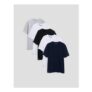 5 Pack Assorted Cotton Crew Neck T-Shirts