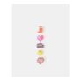 5-Pack Girls Western Claw Clips