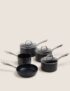 5 Piece Hard Anodised Pan Set – Free C&C
