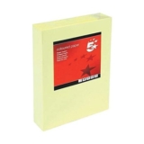 5 Star Coloured A4 Light Yellow Printer Paper 80gsm Ream
