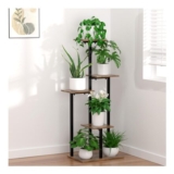 5-Tier Wood Plant Stand for Indoor Living Room Corner
