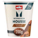 5 x Muller X My Protein Mousse Chocolate Flavour 200g – 5 for £5 – Clubcard Price