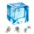5.5cm Ice Cube Squishy Fidget Toys for Kids 3 Teens & Adults