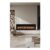 50 Inch Electric Fireplace with Remote 12 Flame Colors 1500W