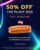 50% Off All Hot Dogs e.g. Pork Hot Dog