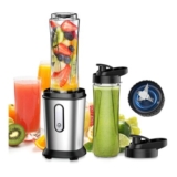 500W Mini Personal Blender with 2 BPA-Free 600ml Bottles