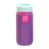 500ml Kids Stainless Steel Bottle with Straw Cap, Purple